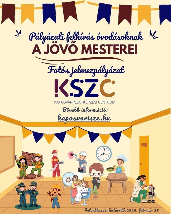 A jövő mestereit keressük!