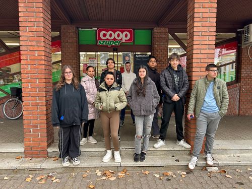 Orientációs csoport üzemlátogatása